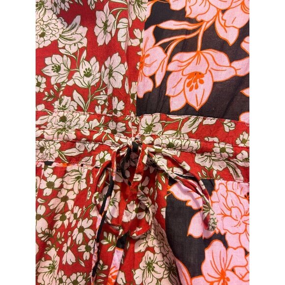 Johnny Was Flora Tie Back Boho Dress Size Medium - Picture 9 of 10